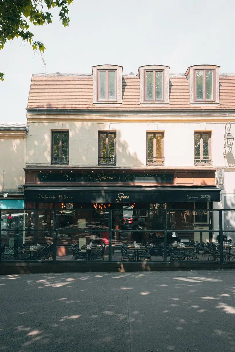 Comptoir du restaurant Soprano Vésinet